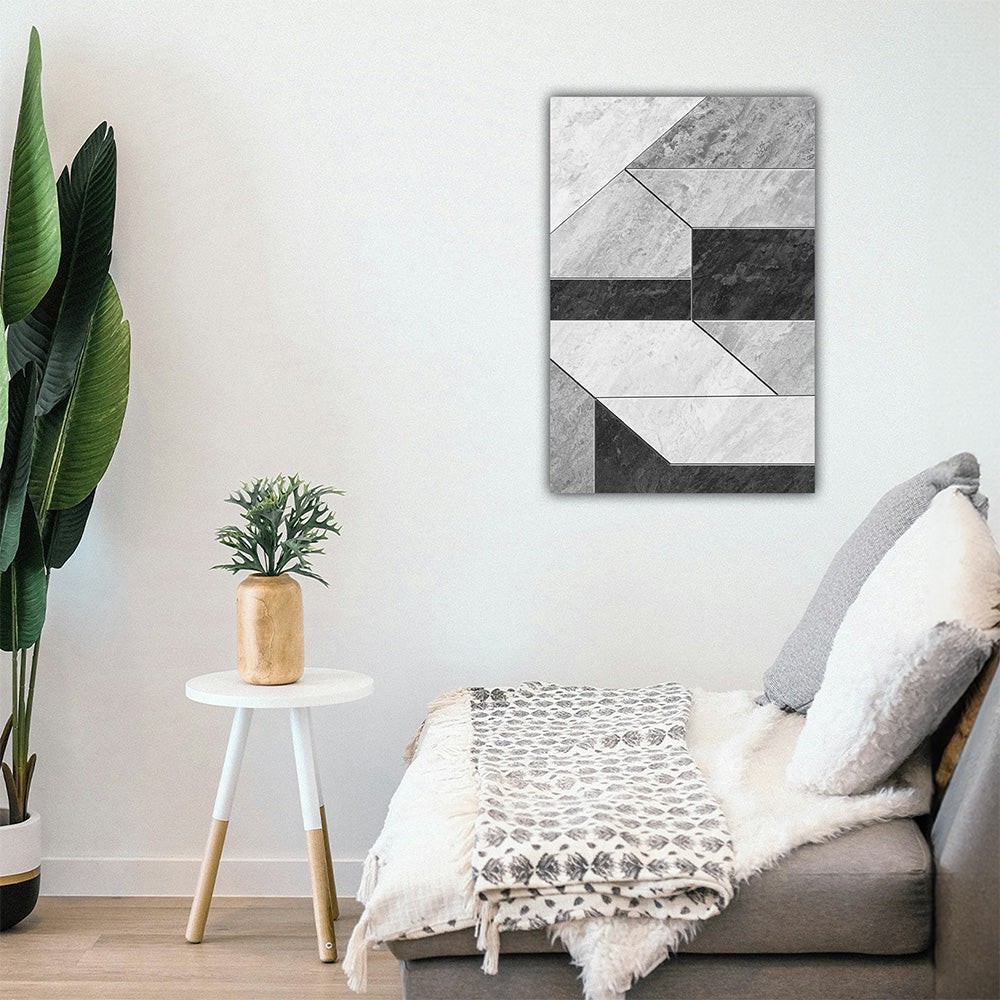 Abstract Collection (Grey) - "A1" Acrylic Wall Art