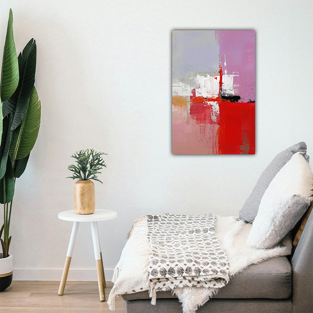 Abstract Collection (Pink) - "P4" Acrylic Wall Art