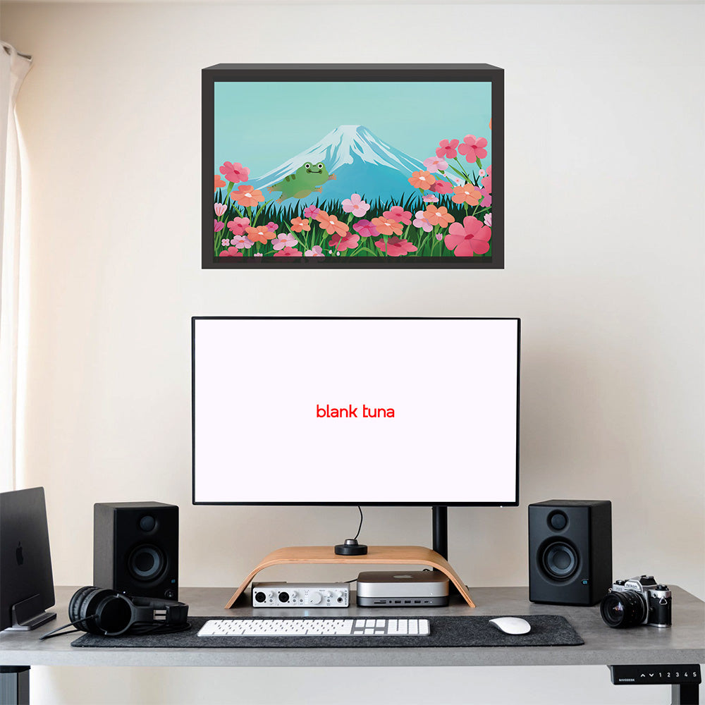 Floral Reverie (Mountain) Collection - "Frog" Acrylic Wall Art