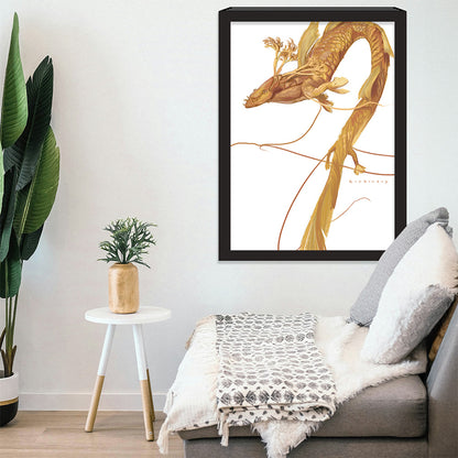 Kiabugboy's Smaugust Collection - "Pleco" Acrylic Wall Art