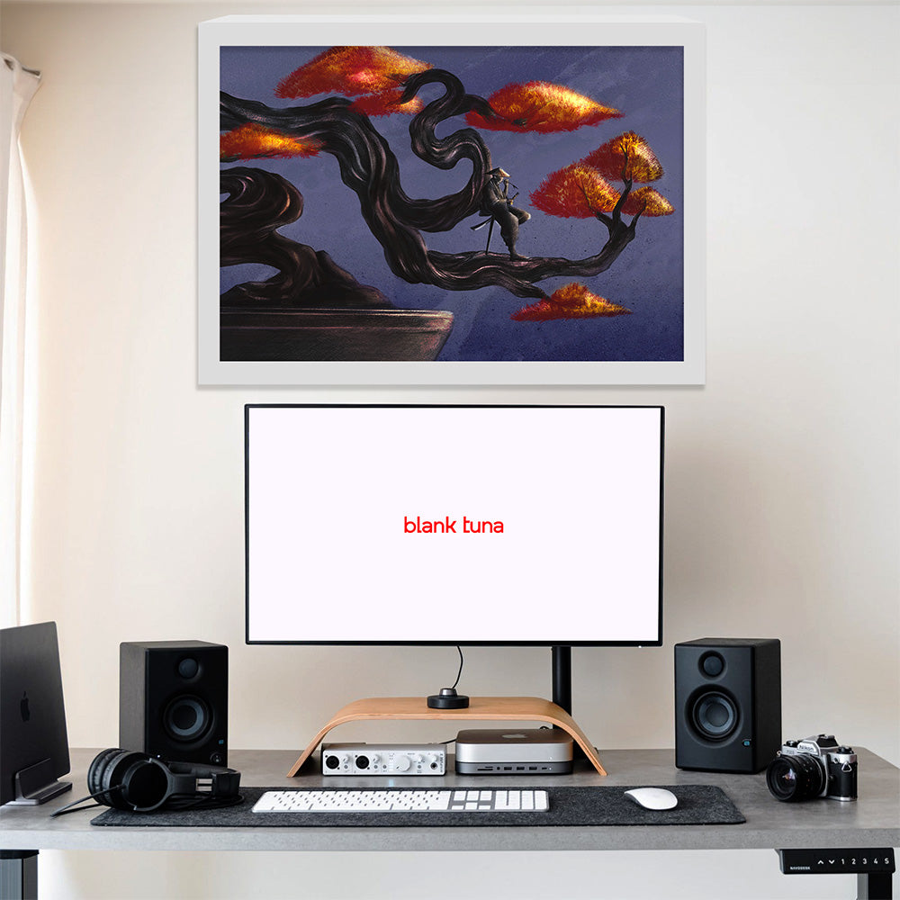 Silent Samurai Collection - "Day" Acrylic Wall Art