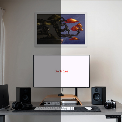 Silent Samurai Collection - Day & Night" Acrylic Wall Art