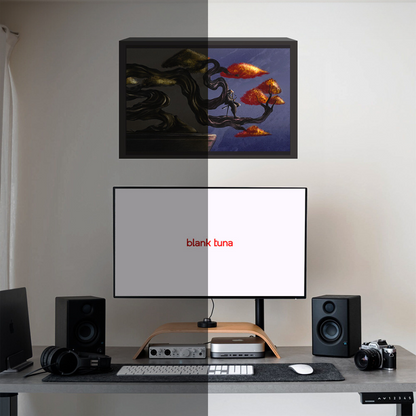 Silent Samurai Collection - Day & Night" Acrylic Wall Art