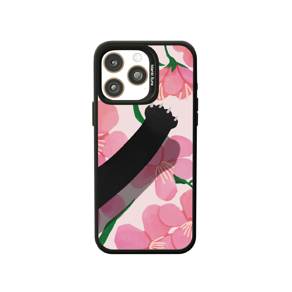 Floral Reverie (Sakura) Collection - "Cat" MagSnap Case (iPhone)