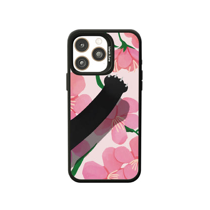 Floral Reverie (Sakura) Collection - "Cat" MagSnap Case (iPhone)