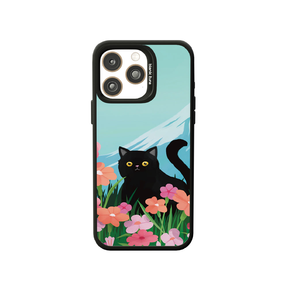 Floral Reverie (Mountain) Collection - "Cat" MagSnap Case (iPhone)