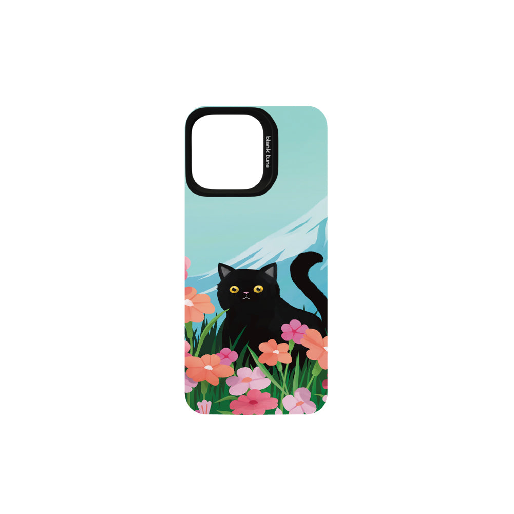Floral Reverie (Mountain) Collection - "Cat" MagSnap Case (iPhone)