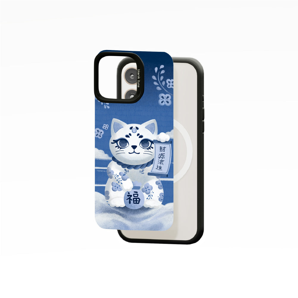 Lucky Cat Collection - "Ceramic" MagSnap Case (iPhone)