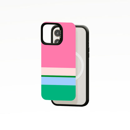 Colours Plus Collection - "Flamingo Island" MagSnap Case (iPhone)