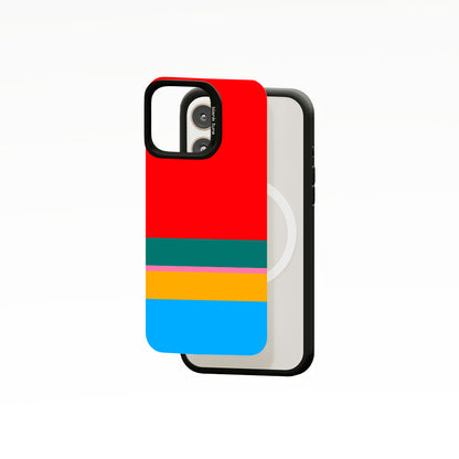 Colours Plus Collection - "Hibiscus" MagSnap Case (iPhone)