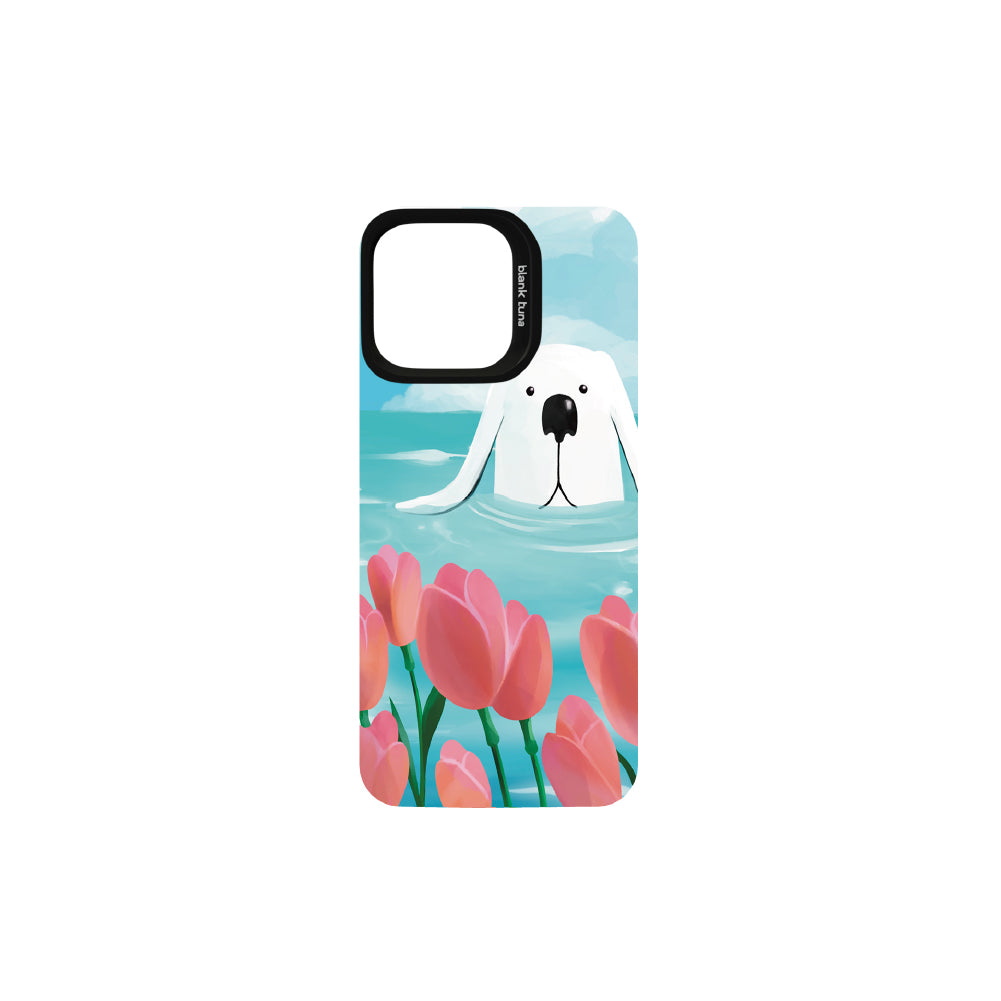 Floral Reverie (Lake) Collection - "Dog" MagSnap Case (iPhone)