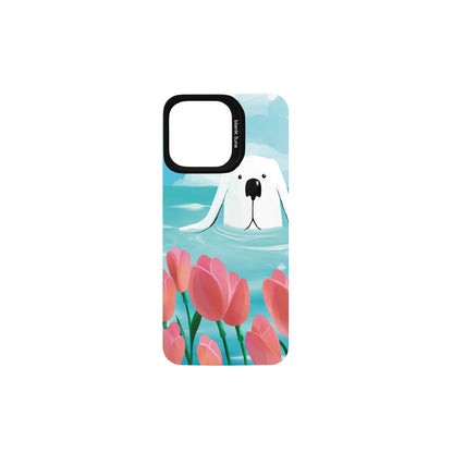 Floral Reverie (Lake) Collection - "Dog" MagSnap Case (iPhone)