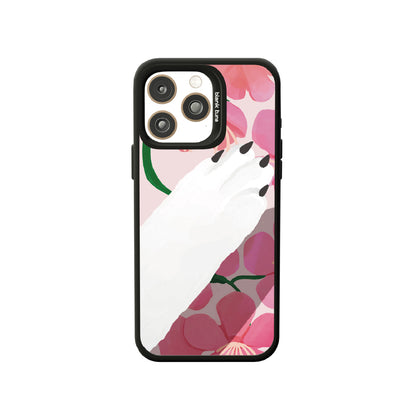 Floral Reverie (Sakura) Collection - "Dog" MagSnap Case (iPhone)