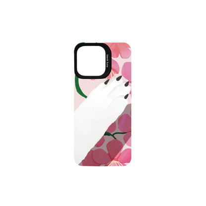 Floral Reverie (Sakura) Collection - "Dog" MagSnap Case (iPhone)