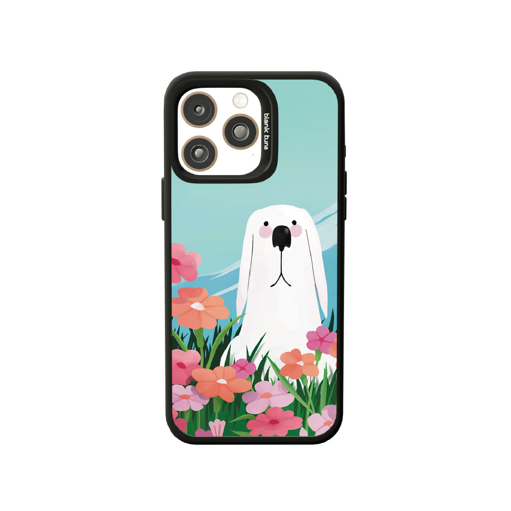 Floral Reverie (Mountain) Collection - "Dog" MagSnap Case (iPhone)