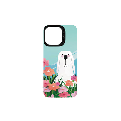 Floral Reverie (Mountain) Collection - "Dog" MagSnap Case (iPhone)