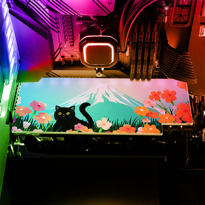 Floral Reverie (Mountain) Collection - "Cat" Graphics Card (GPU) Backplate