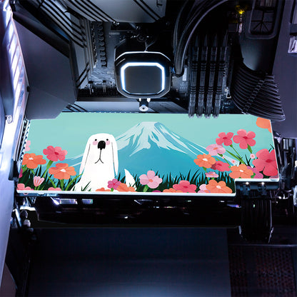 Floral Reverie (Mountain) Collection - "Dog" Graphics Card (GPU) Backplate