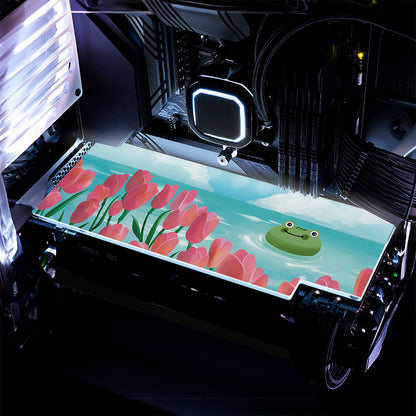 Floral Reverie (Lake) Collection - "Frog" Graphics Card (GPU) Backplate