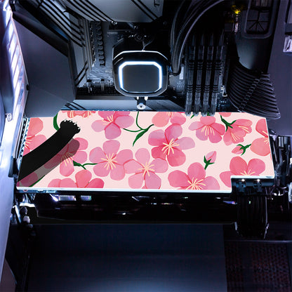 Floral Reverie (Sakura) Collection - "Cat" Graphics Card (GPU) Backplate