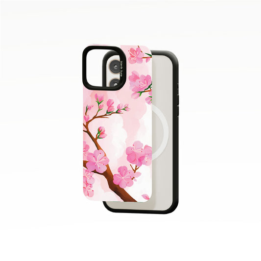 Floral Reverie (Sakura) Collection - "Landscape" MagSnap Case (iPhone)