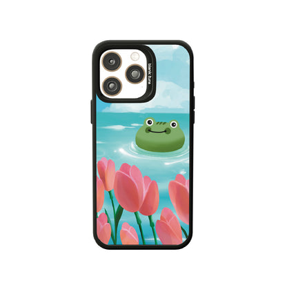 Floral Reverie (Lake) Collection - "Frog" MagSnap Case (iPhone)