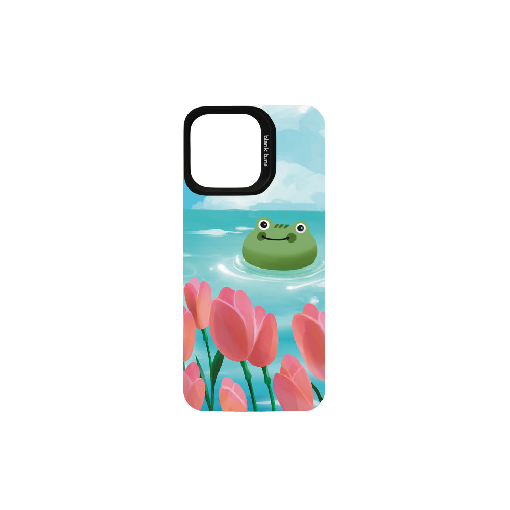 Floral Reverie (Lake) Collection - "Frog" MagSnap Case (iPhone)