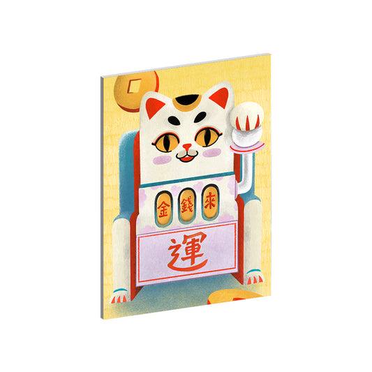 Lucky Cat Collection - "Lucky Sloth" Acrylic Wall Art