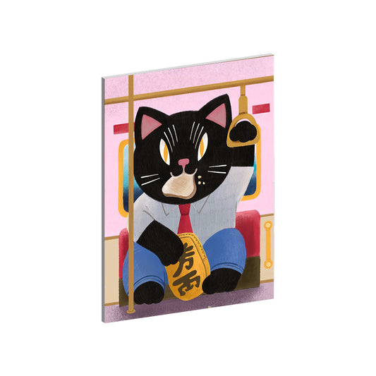 Lucky Cat Collection - "Working Class" Acrylic Wall Art