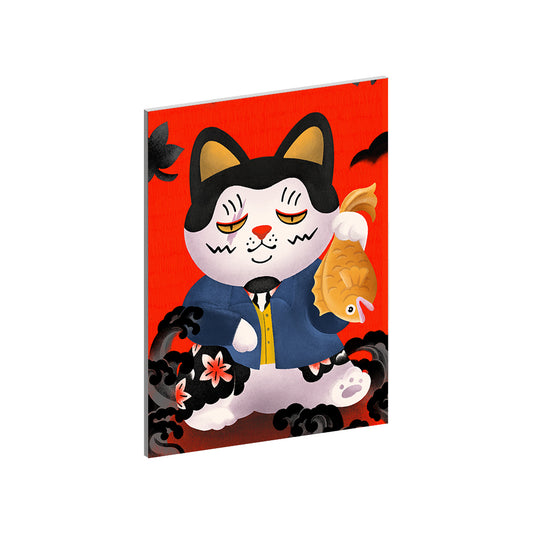 Lucky Cat Collection - "Yakuza" Acrylic Wall Art