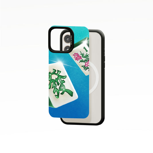 Mahjong Collection - "Blue" MagSnap Case (iPhone)