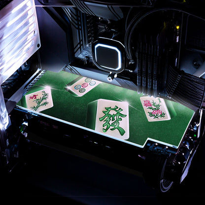 Mahjong Collection - "Green" Graphics Card (GPU) Backplate