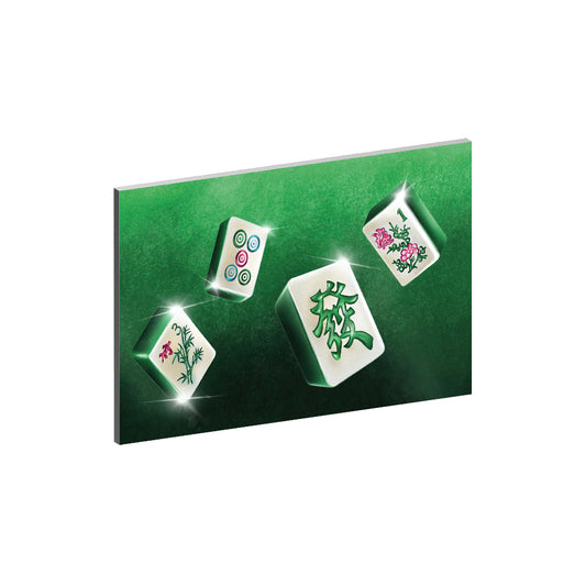 Mahjong Collection - "Green" Acrylic Wall Art