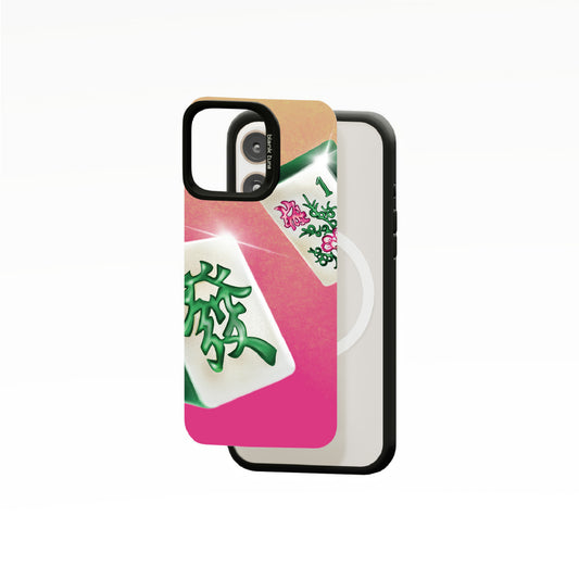 Mahjong Collection - "Pink" MagSnap Case (iPhone)