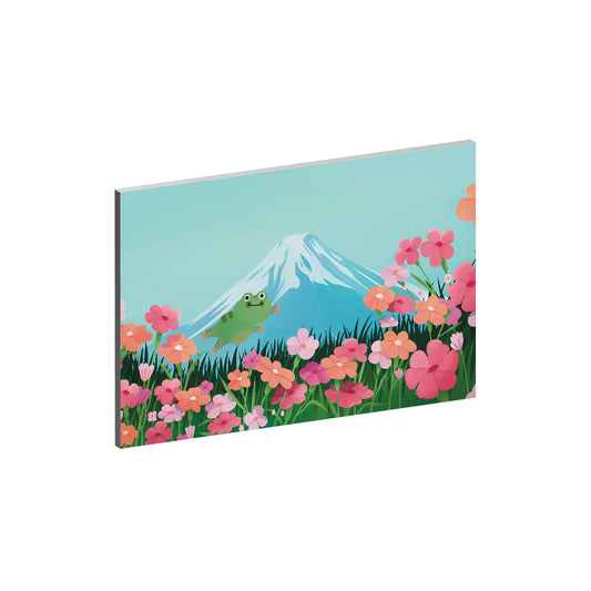 Floral Reverie (Mountain) Collection - "Frog" Acrylic Wall Art