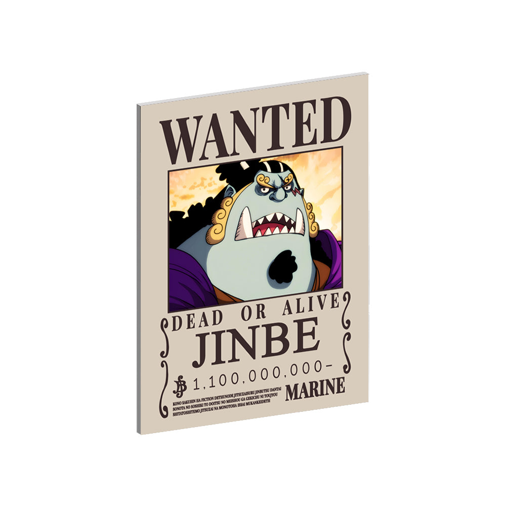 Custom Collection - One Piece Wanted Posters Metal Wall Art