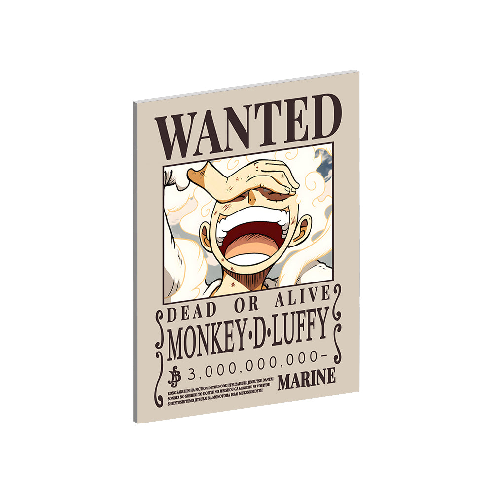 Custom Collection - One Piece Wanted Posters Metal Wall Art