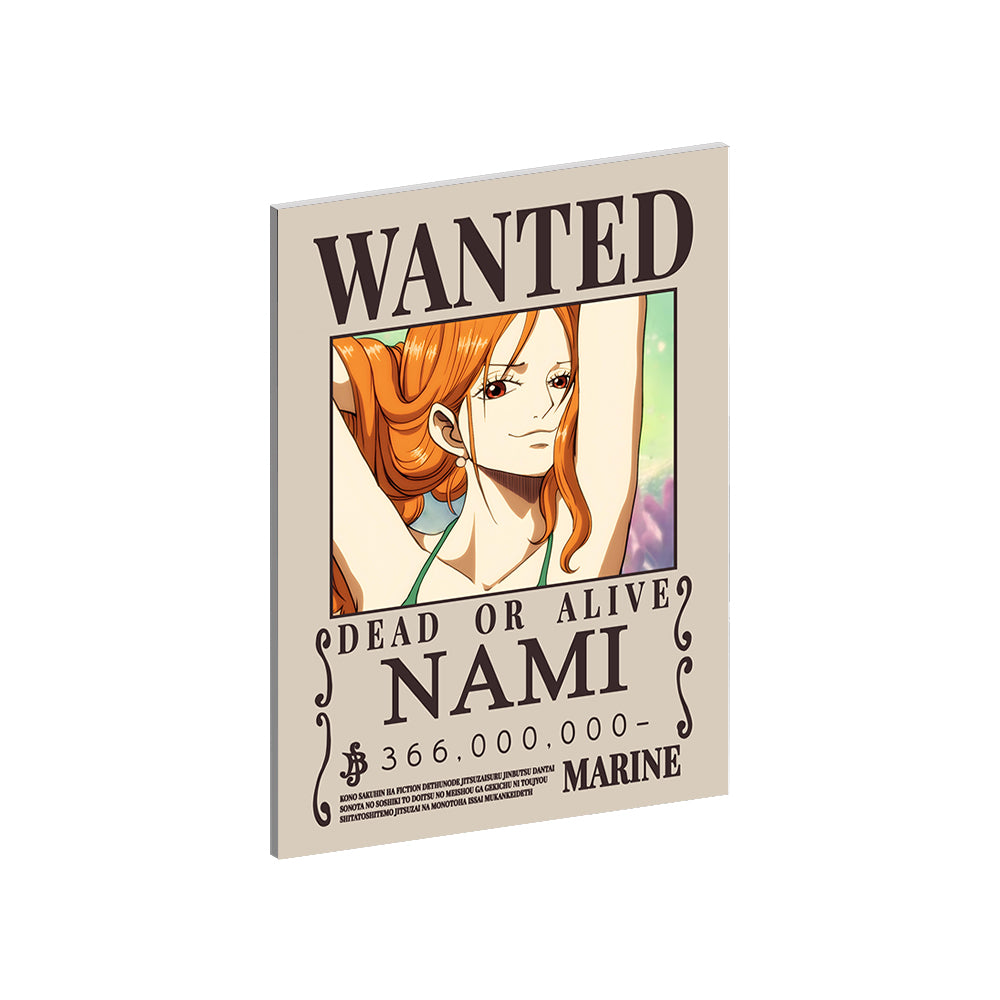 Custom Collection - One Piece Wanted Posters Metal Wall Art
