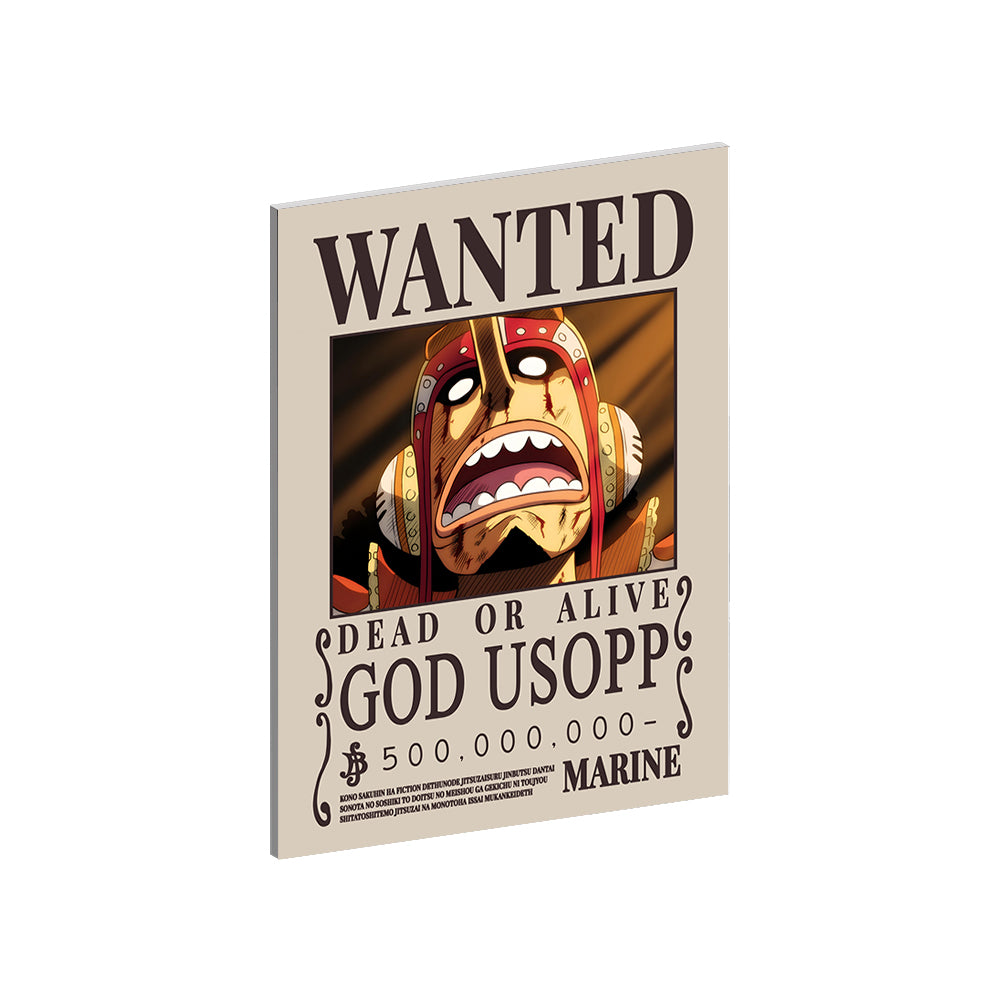 Custom Collection - One Piece Wanted Posters Metal Wall Art