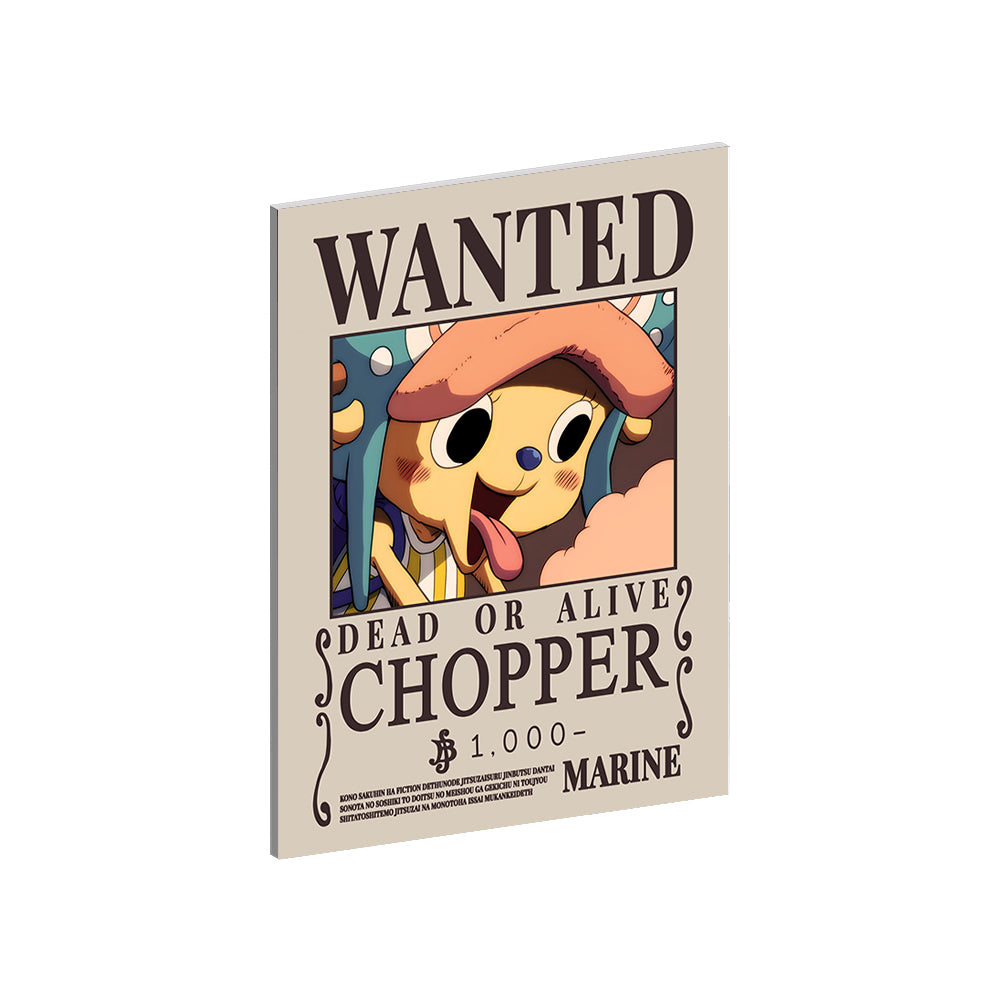 Custom Collection - One Piece Wanted Posters Metal Wall Art