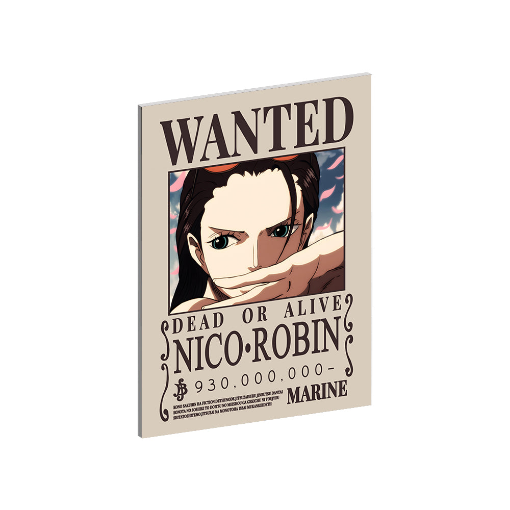 Custom Collection - One Piece Wanted Posters Metal Wall Art