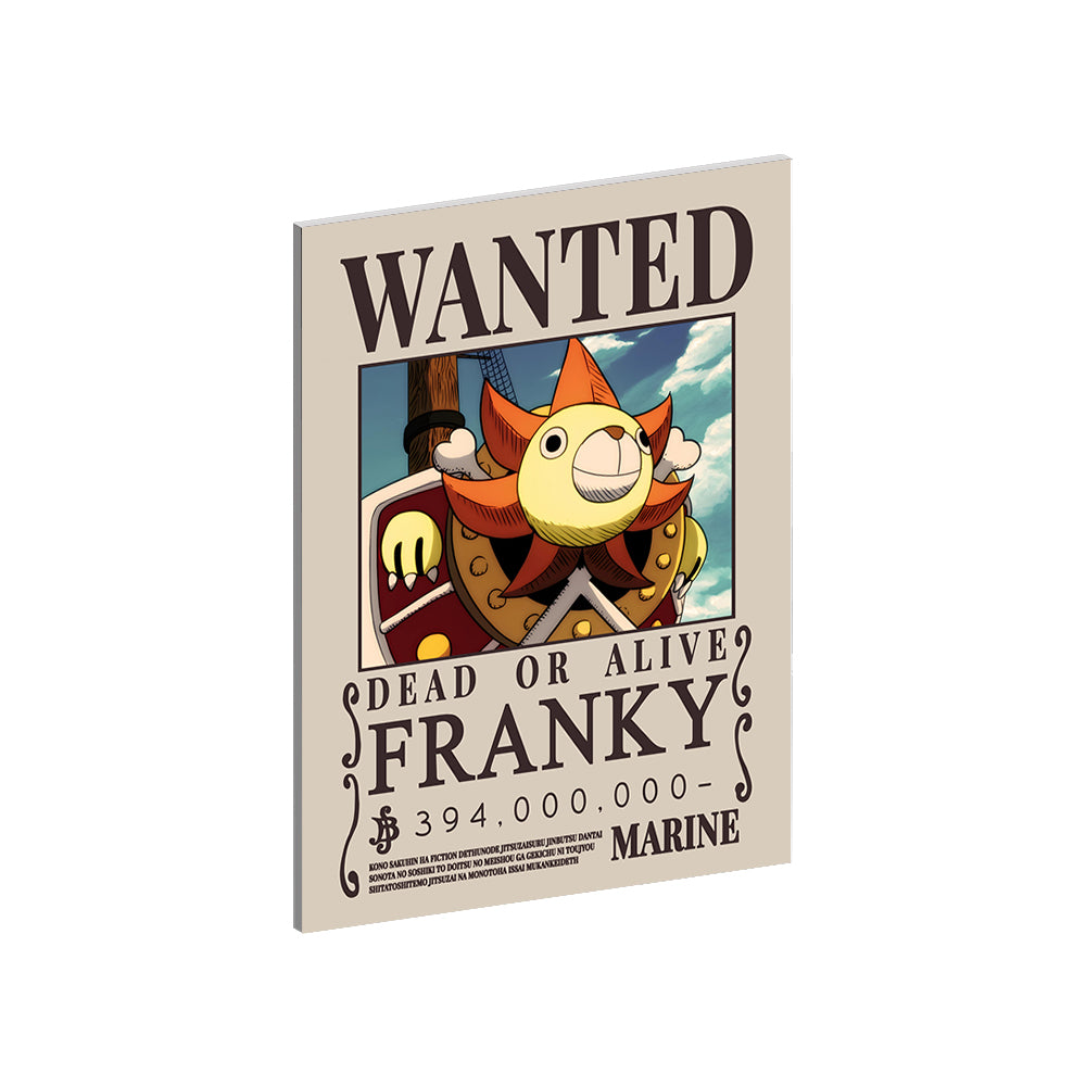 Custom Collection - One Piece Wanted Posters Metal Wall Art