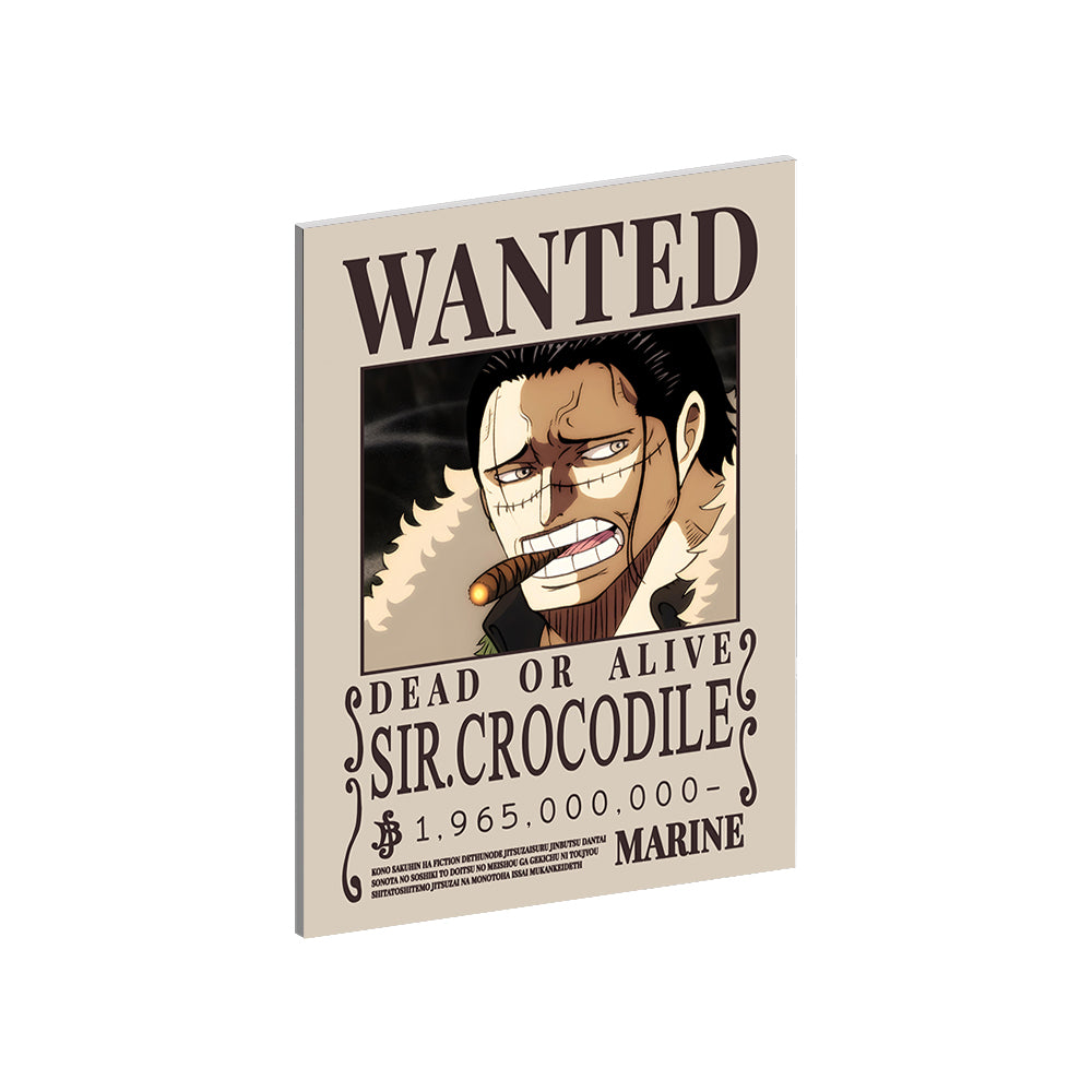 Custom Collection - One Piece Wanted Posters Metal Wall Art