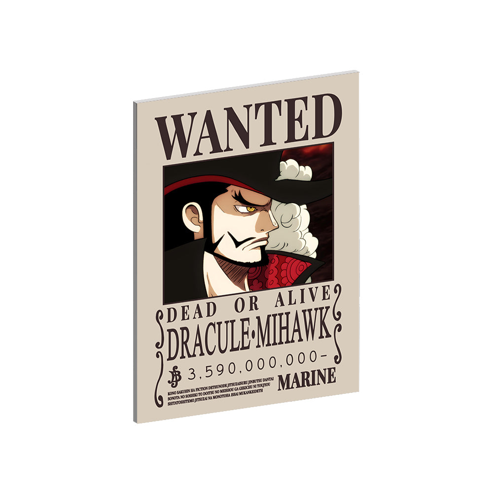 Custom Collection - One Piece Wanted Posters Metal Wall Art