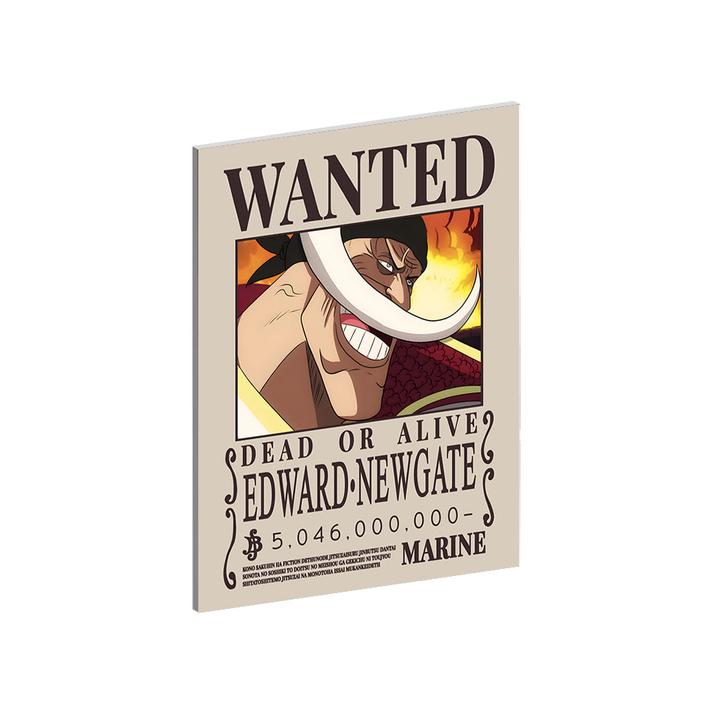 Custom Collection - One Piece Wanted Posters Metal Wall Art