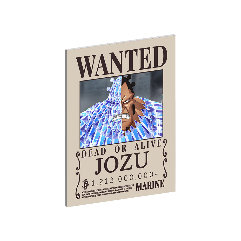 Custom Collection - One Piece Wanted Posters Metal Wall Art