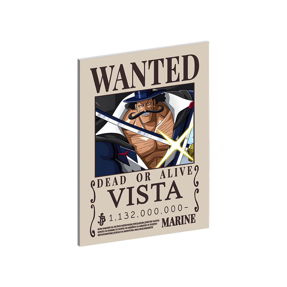 Custom Collection - One Piece Wanted Posters Metal Wall Art