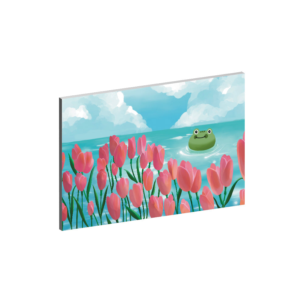 Floral Reverie (Lake) Collection - "Frog" Acrylic Wall Art