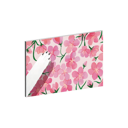 Floral Reverie (Sakura) Collection - "Dog" Acrylic Wall Art